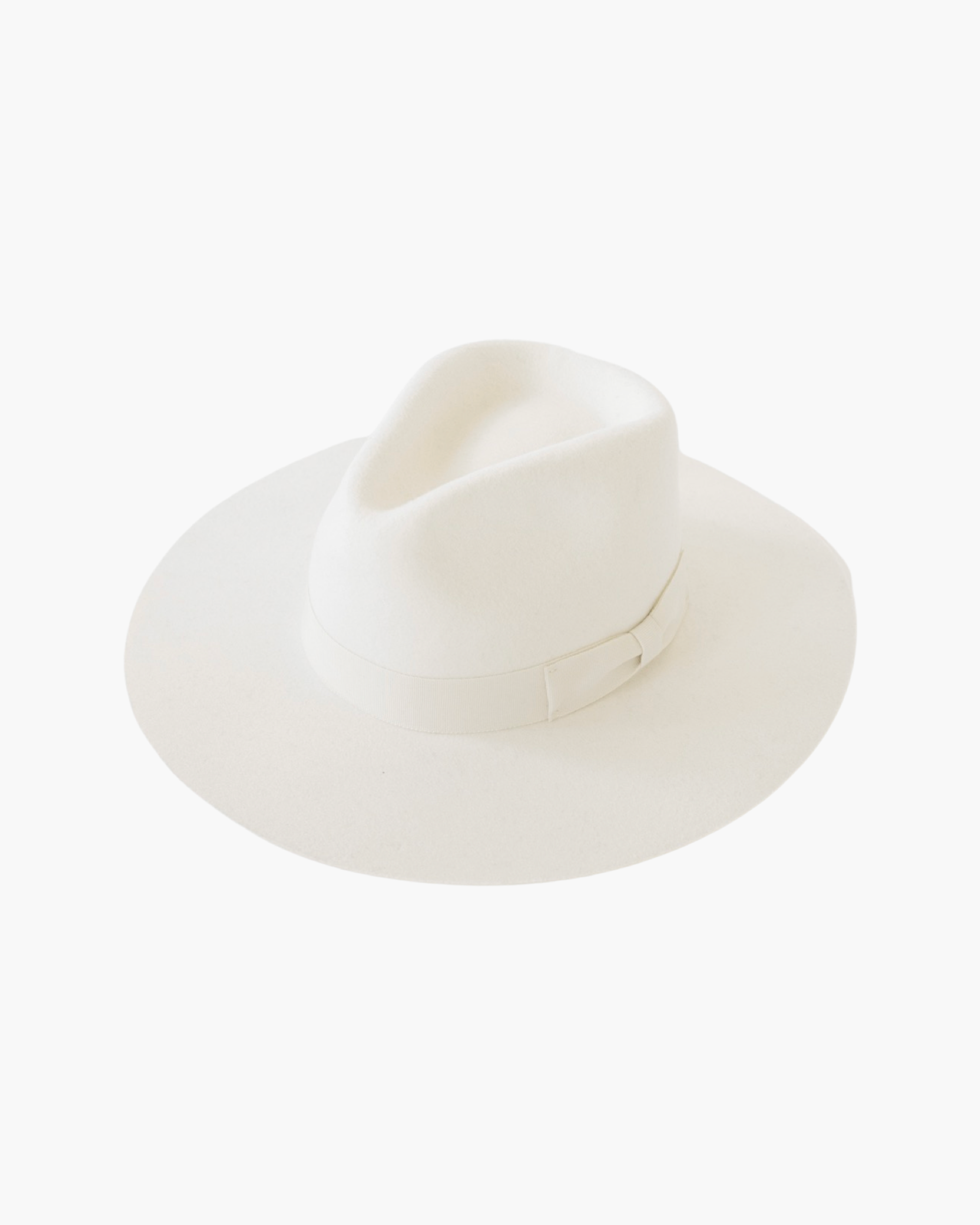 Wide Brim Rancher Hat - Ivory