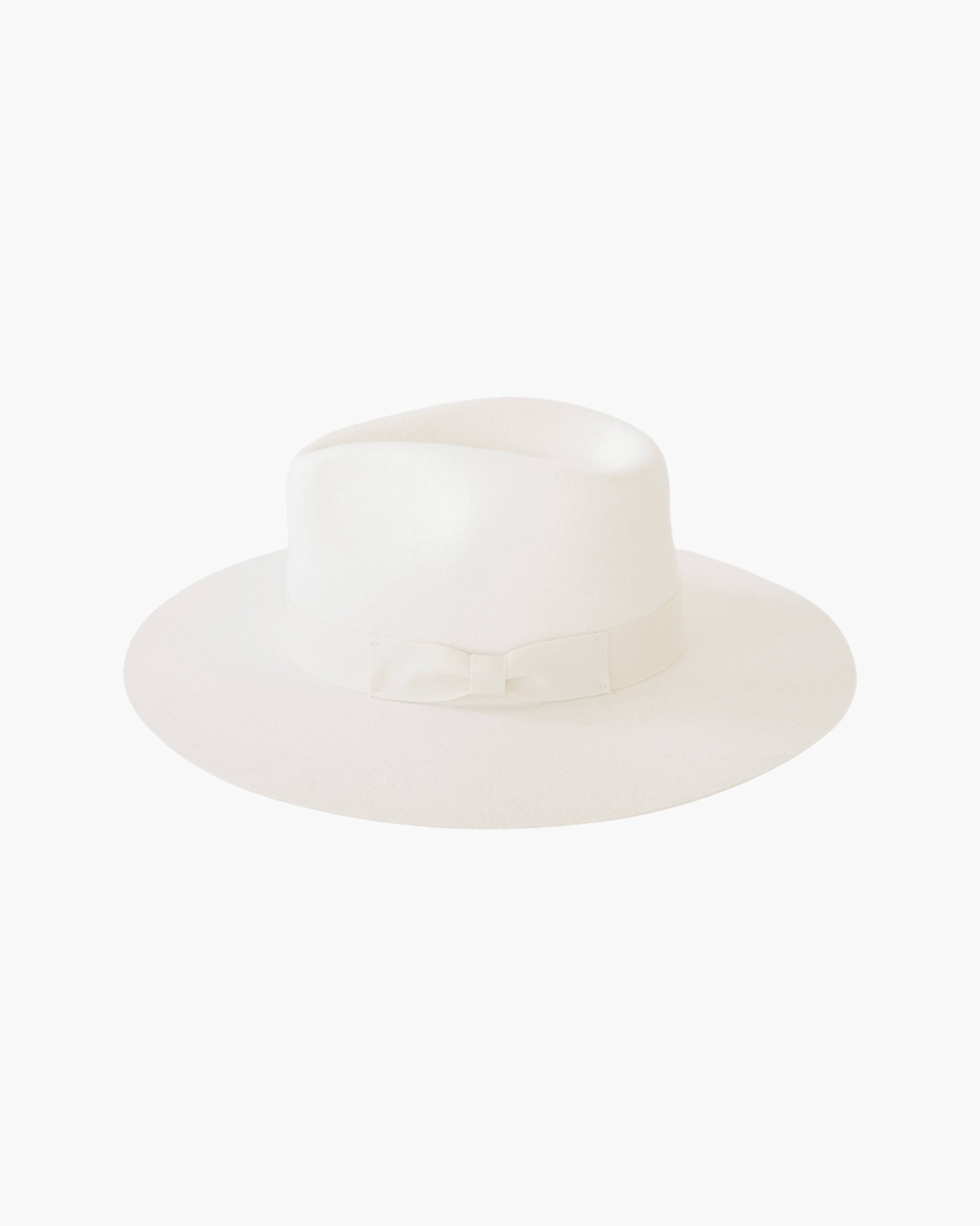 Wide Brim Rancher Hat - Ivory