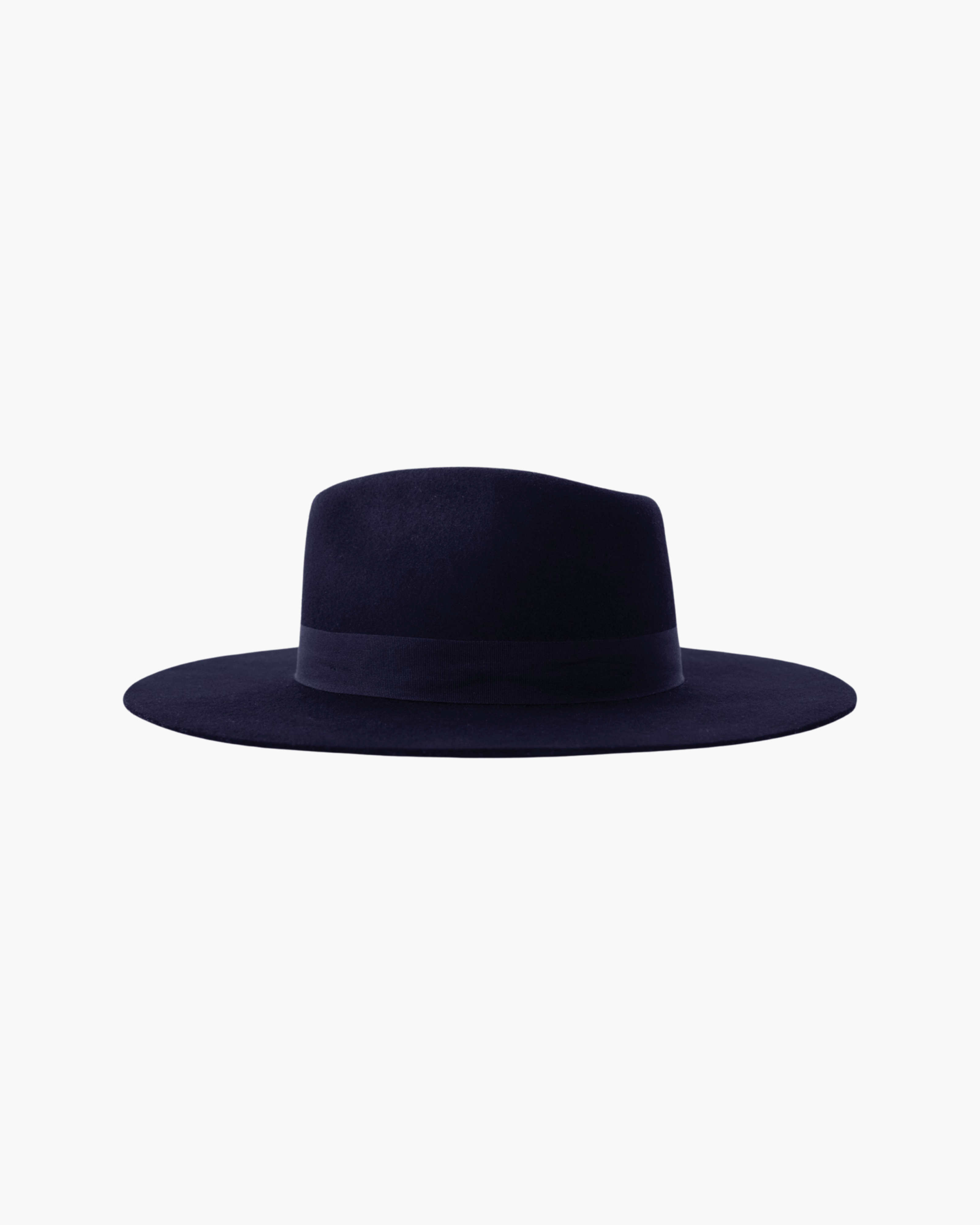 Wide Brim Rancher Hat - Midnight Blue