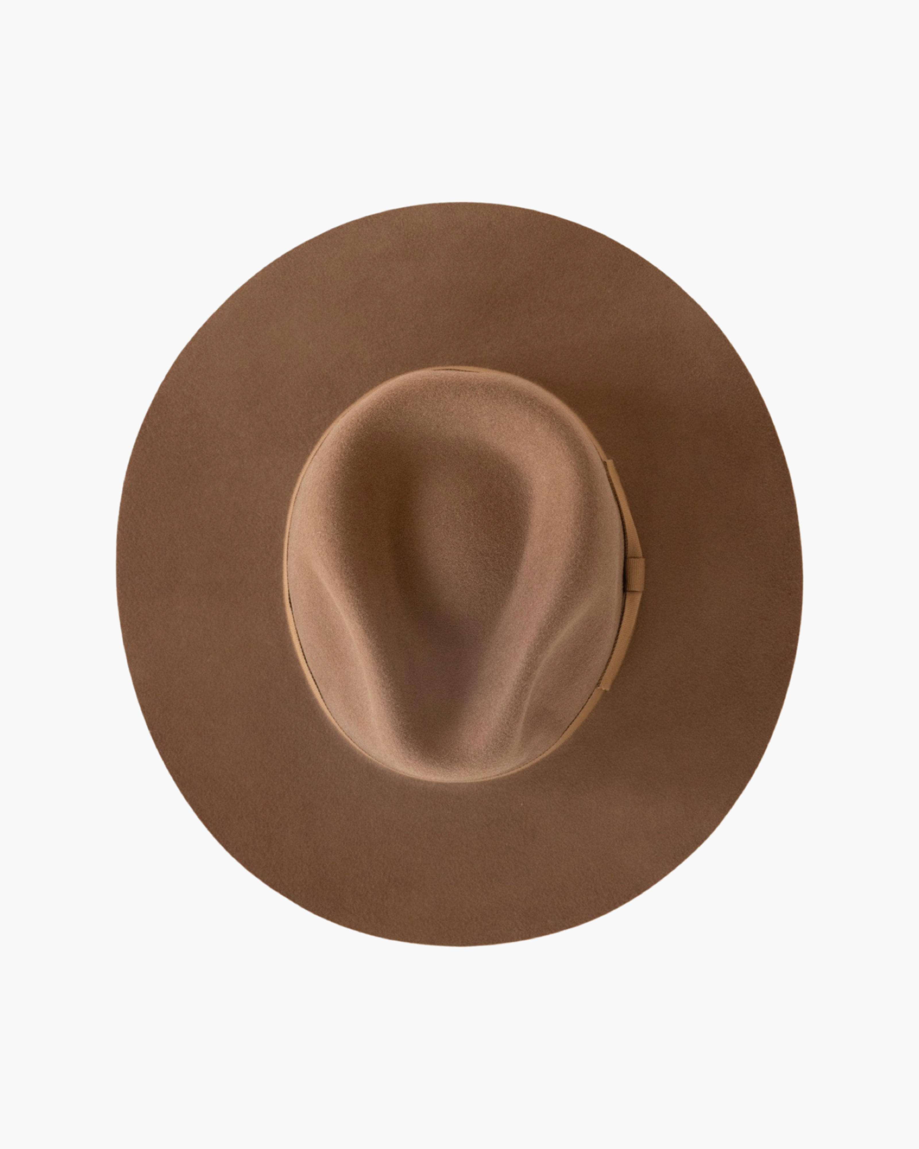 Wide Brim Rancher Hat - Russet