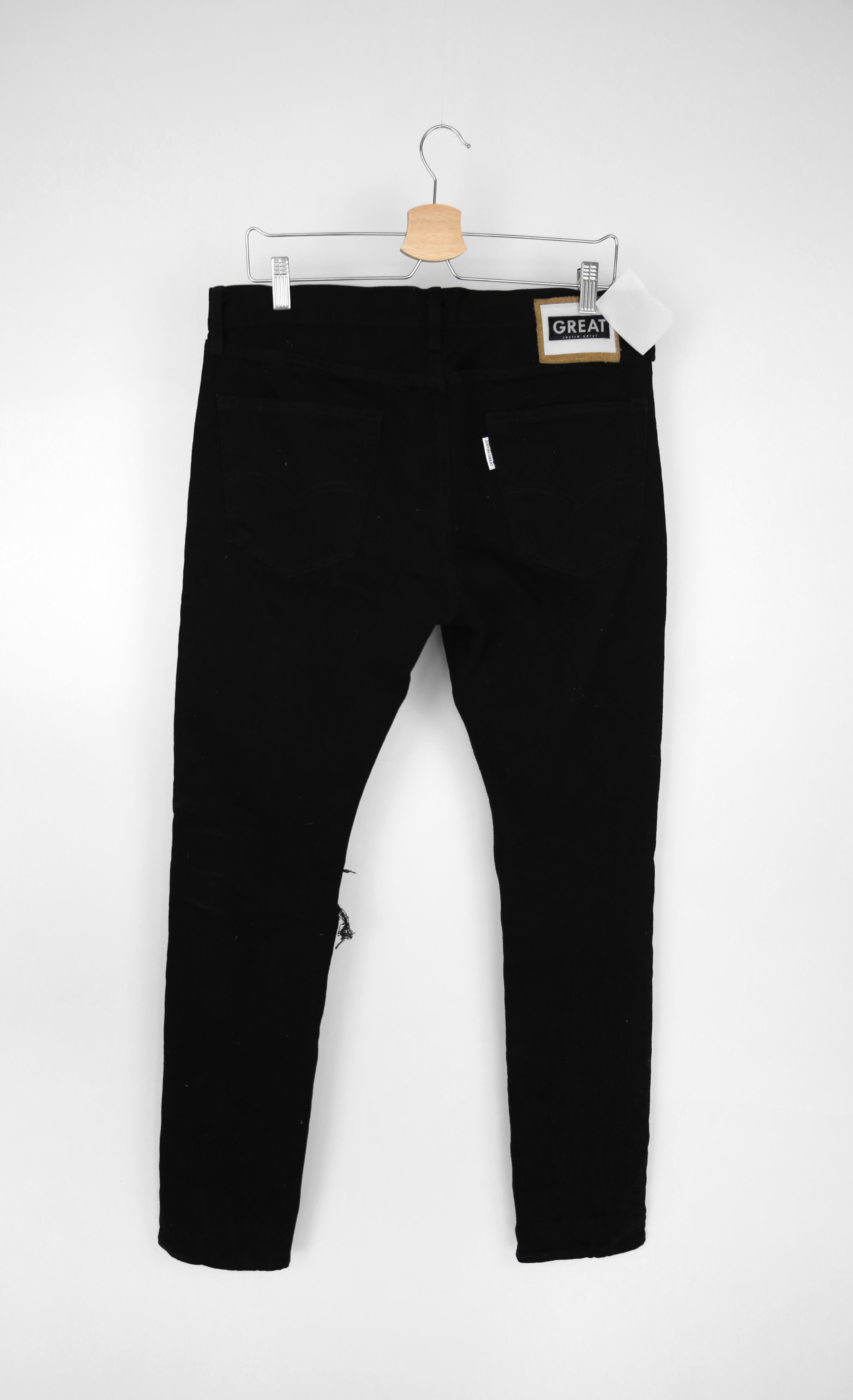 Plaid Patch Jean