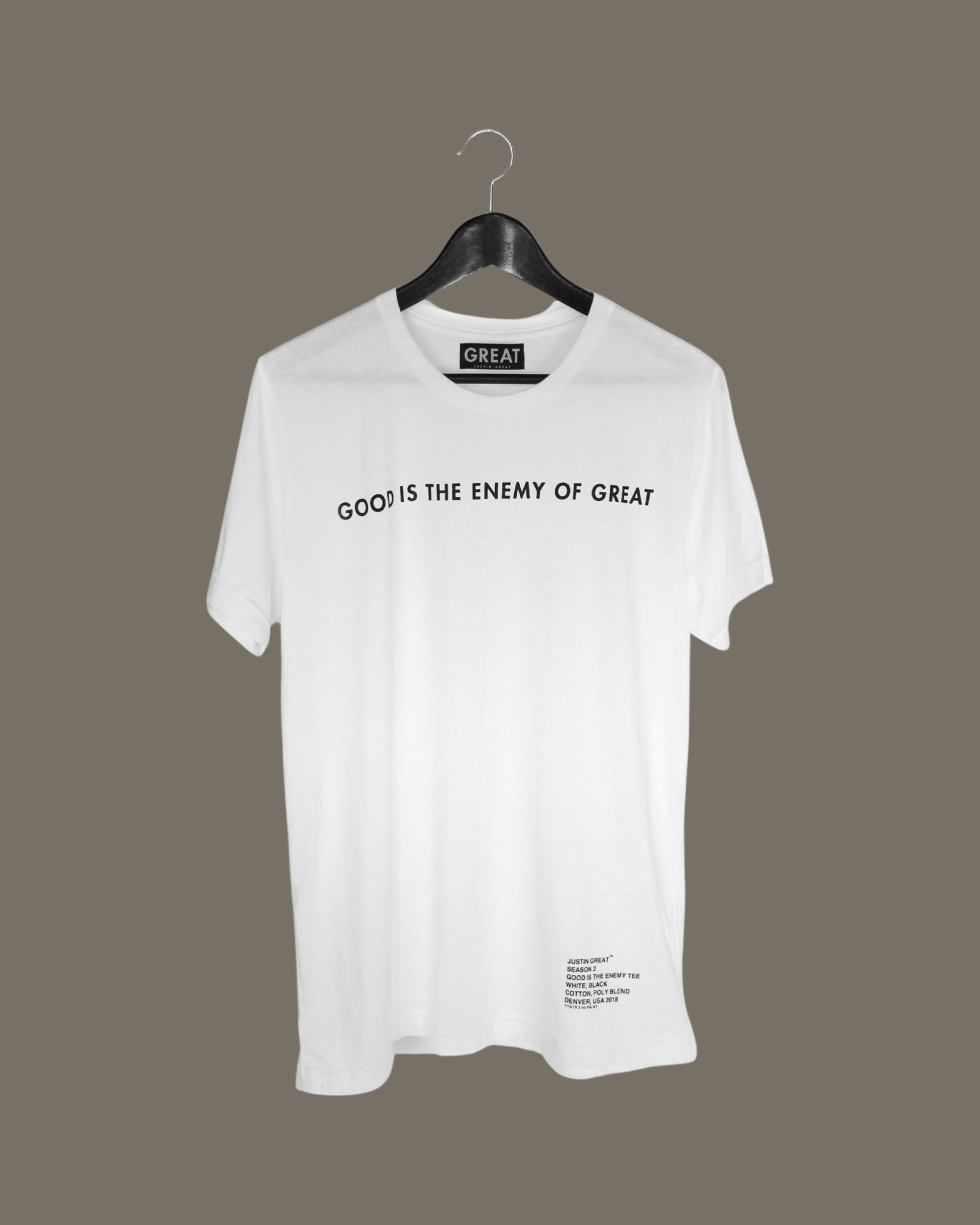 Womens Good Is The Enemy Tee