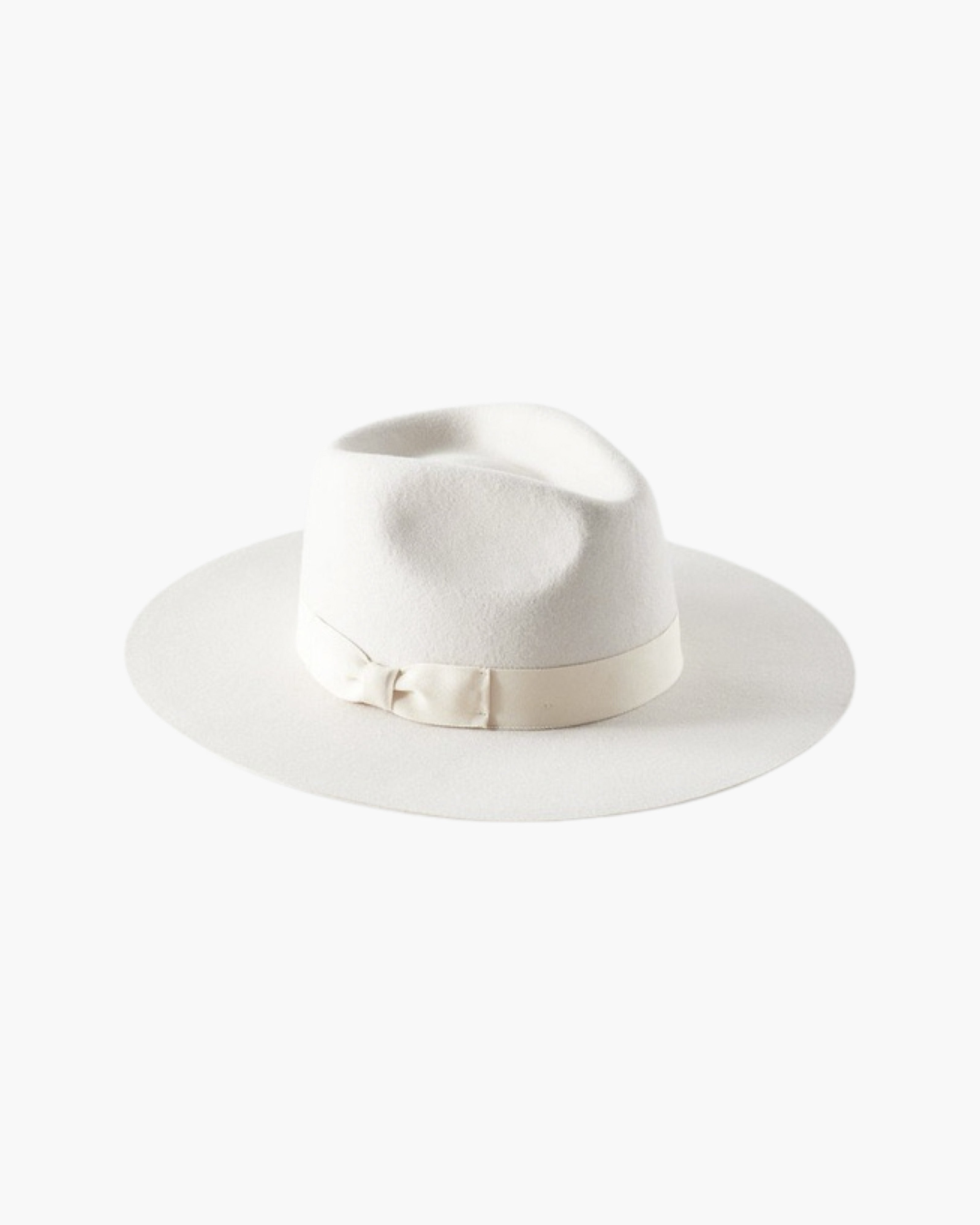 Wide Brim Rancher Hat - Ivory