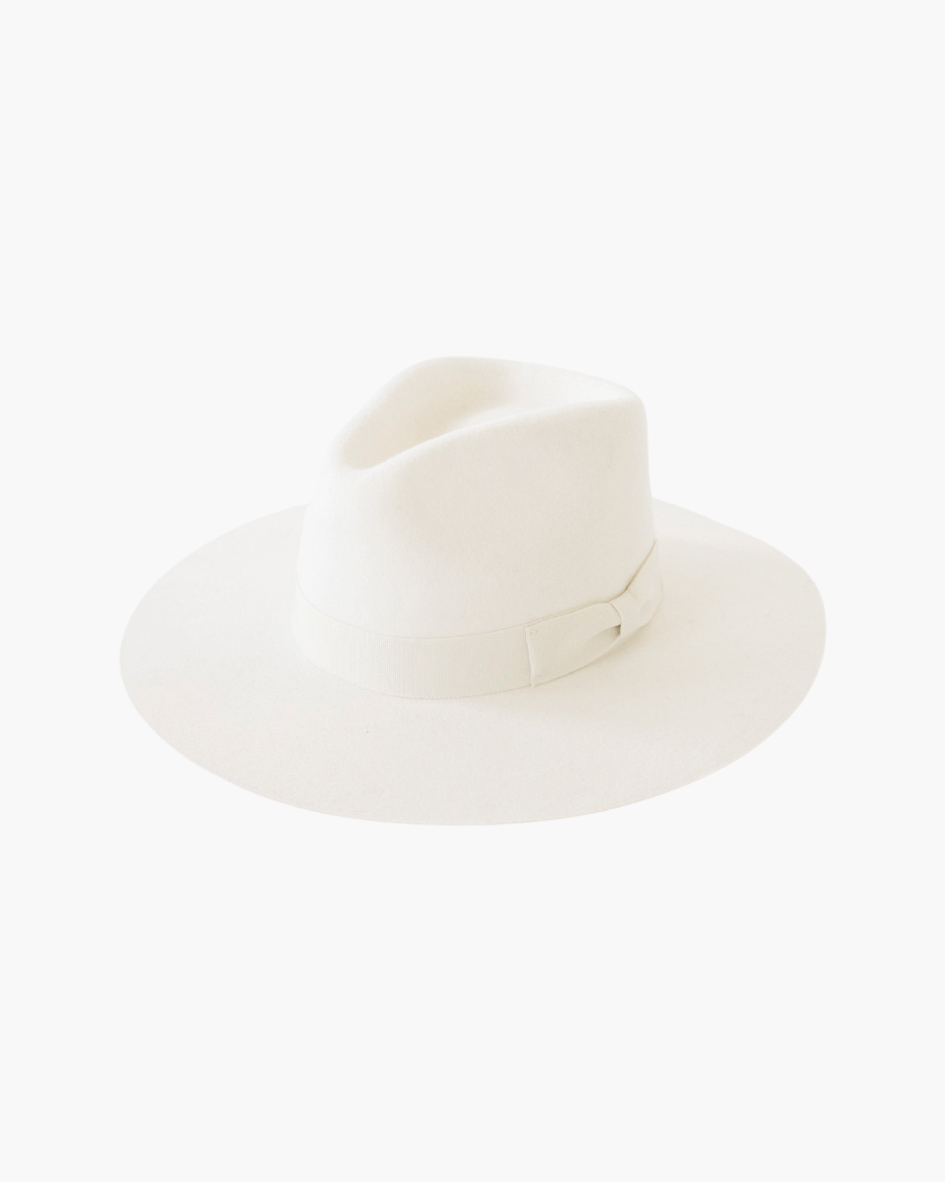 Wide Brim Rancher Hat - Ivory