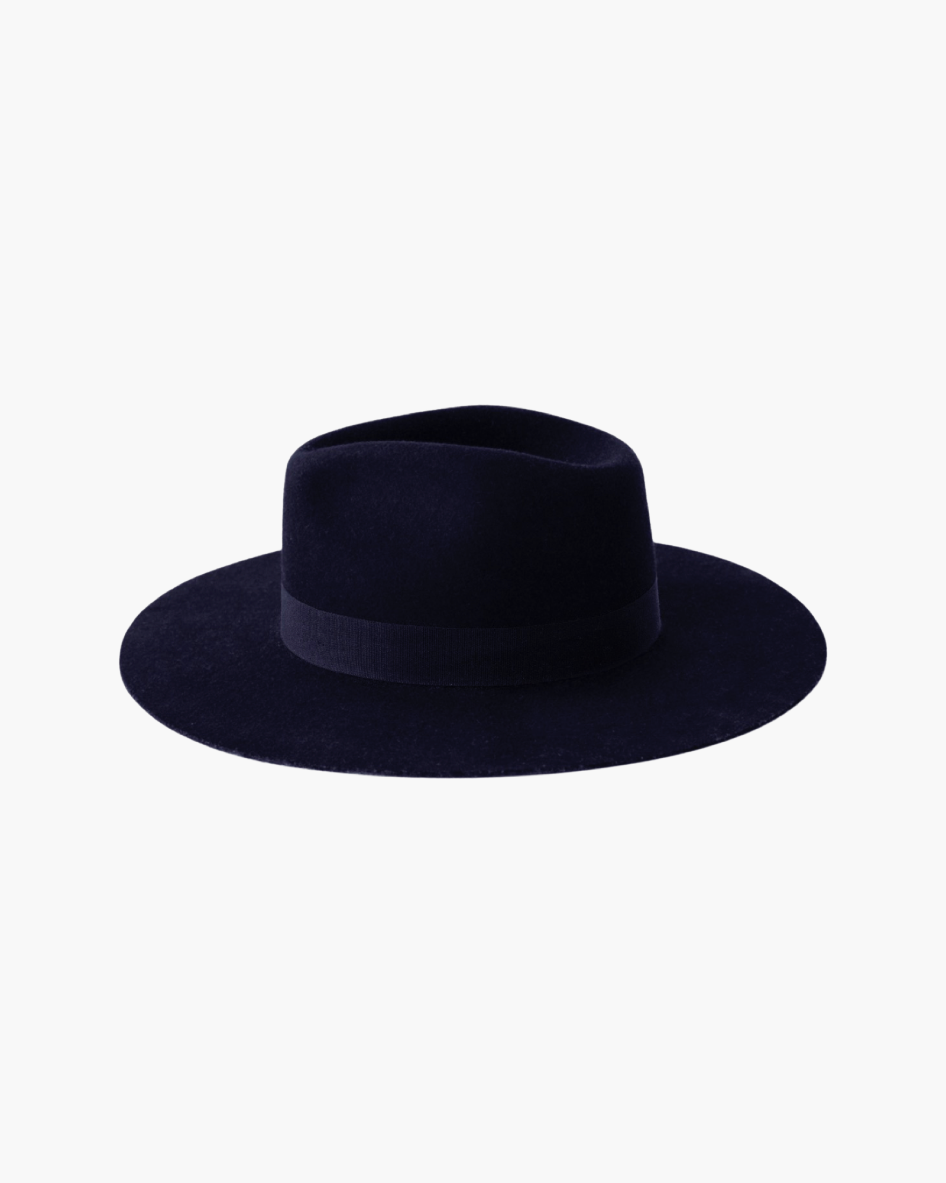 Wide Brim Rancher Hat - Midnight Blue