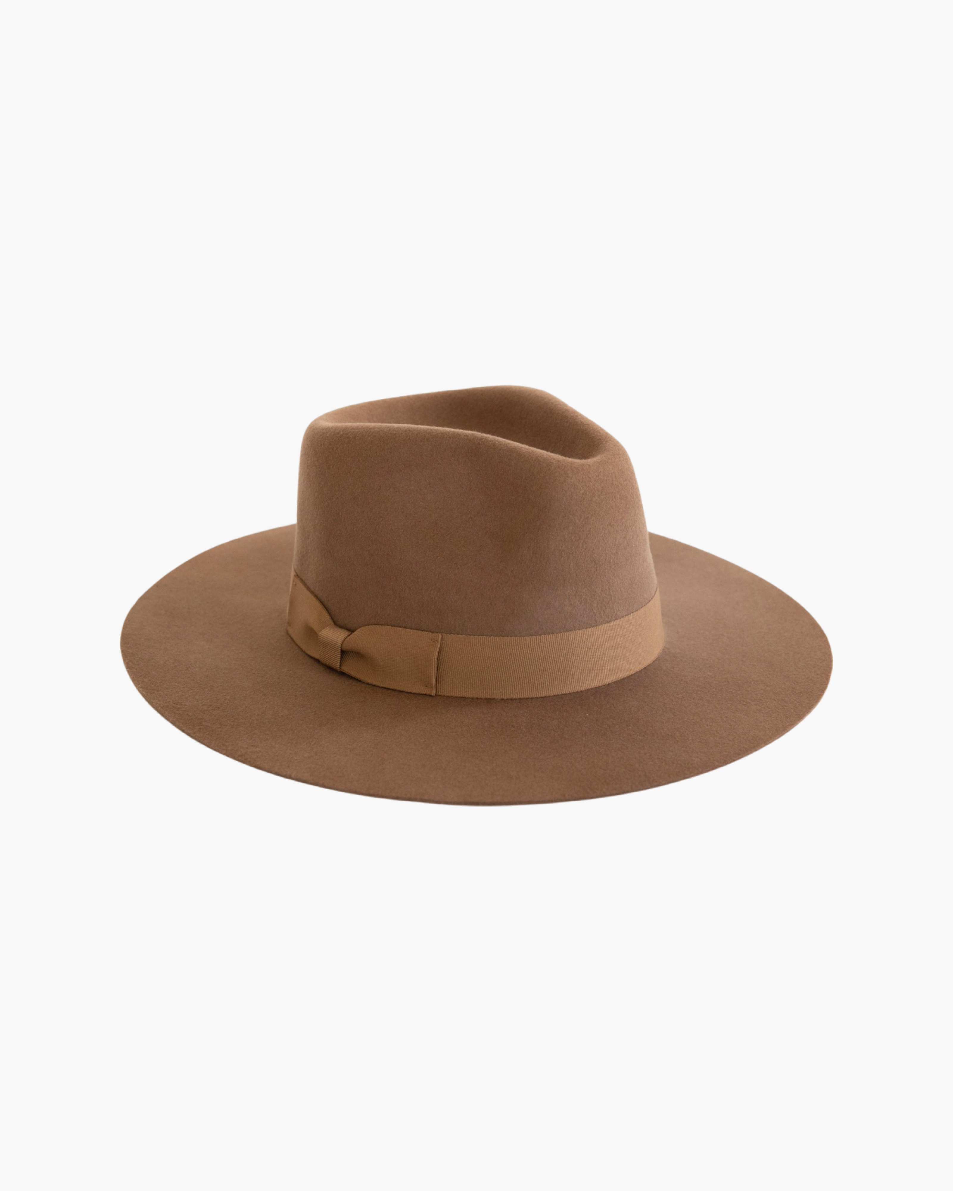Wide Brim Rancher Hat - Russet
