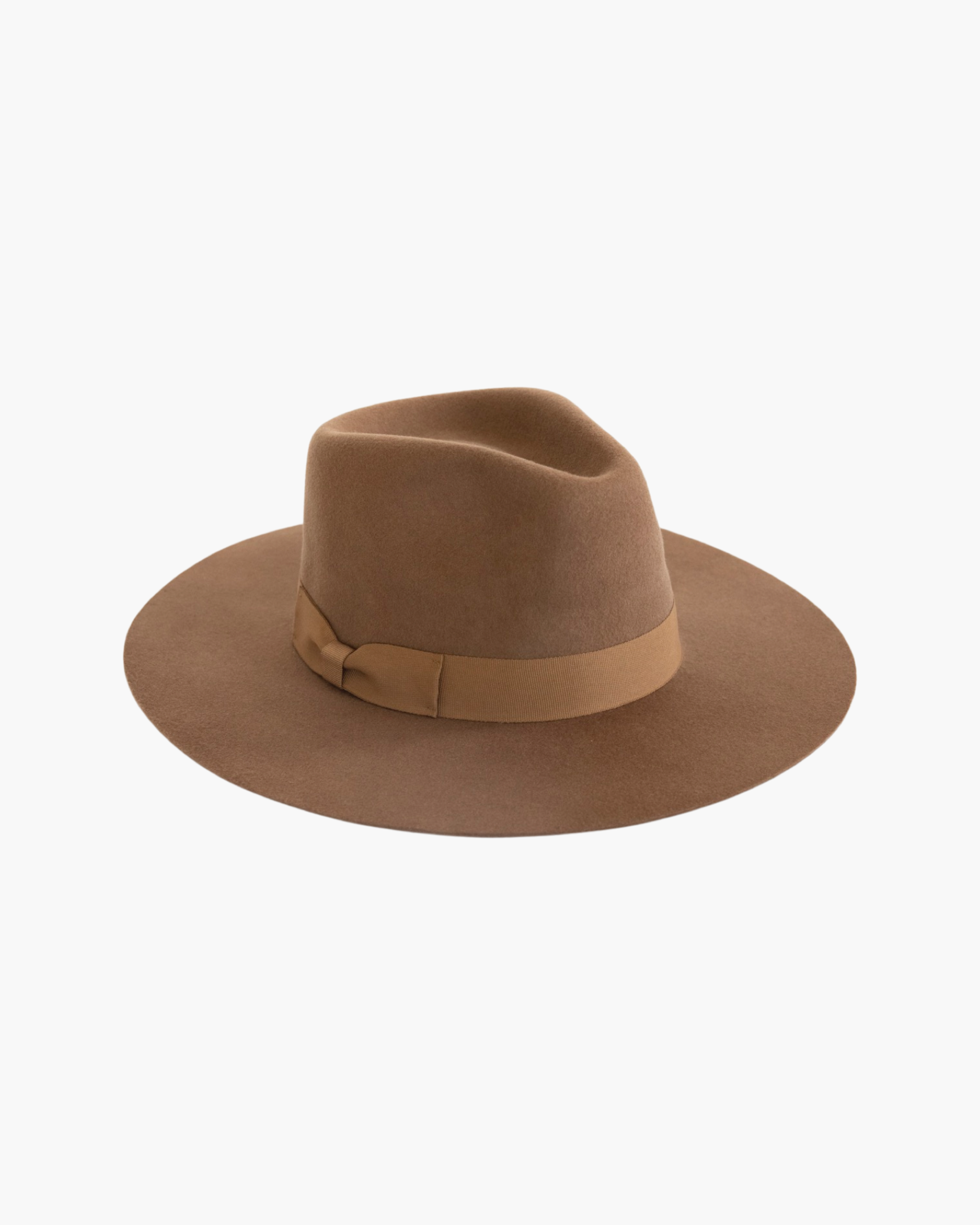 Wide Brim Rancher Hat - Russet